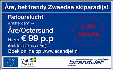 Aanbieding retourvlucht Are �stersund 